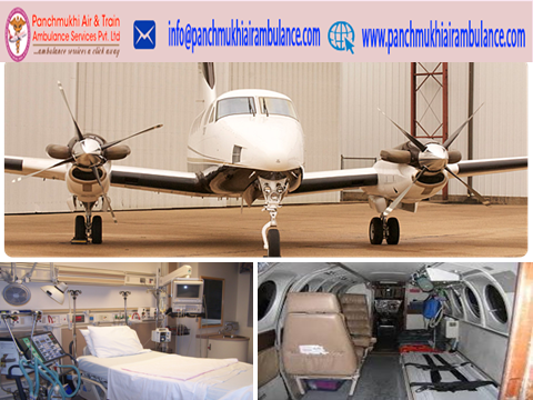Affordable Rate Air Ambulance Service in Guwahati by Panchmukhi