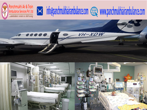 Panchmukhi Air Ambulance Service in Dibrugarh for Best service
