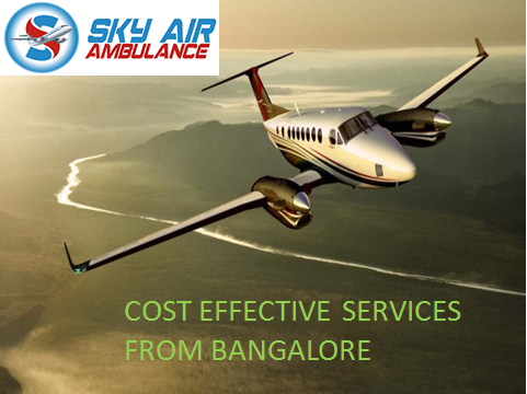 Need an Air Ambulance from Bangalore to Delhi Contact Sky