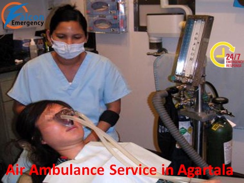 Medical Support Air Ambulance Service in Agartala
