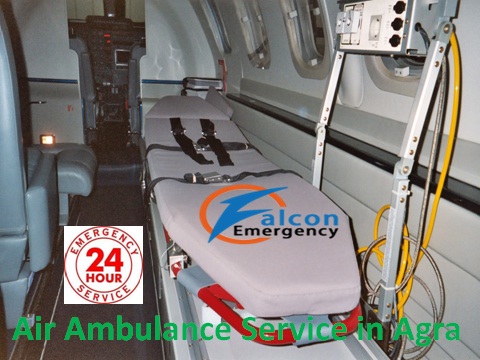 Get ICU Facility Air Ambulance Service in Agra