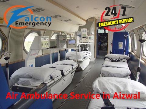 Available for 24 Hours Air Ambulance Service in Aizawal