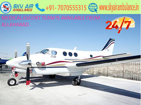 Utilize the low-cost Sky Air Ambulance from Allahabad to Delhi
