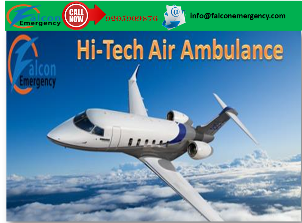 Avail India’s Best Air Ambulance Services from Bhubaneswar by Falcon Emergency