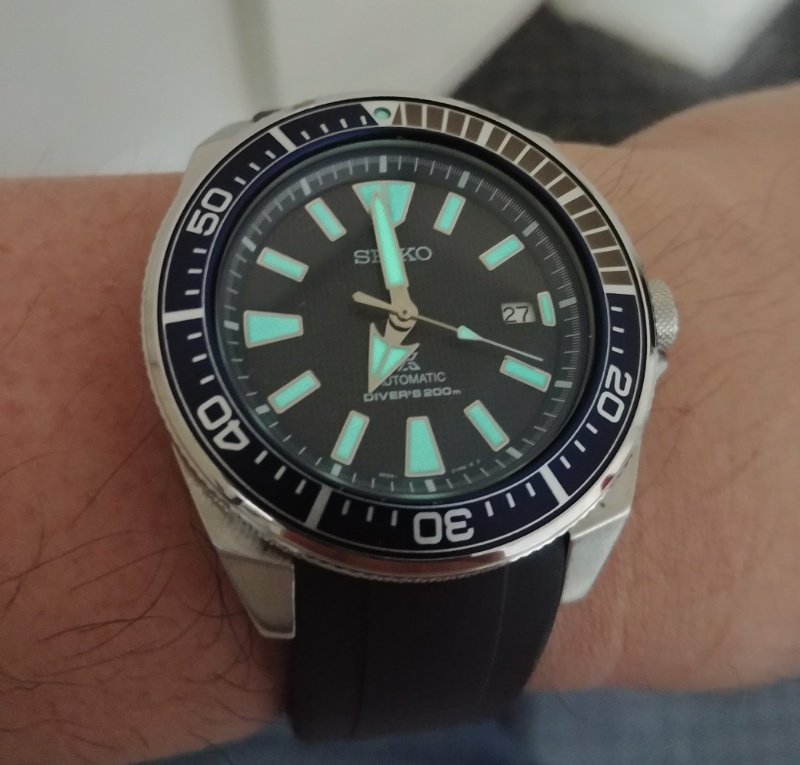 Seiko Samurai Batman Low lIght