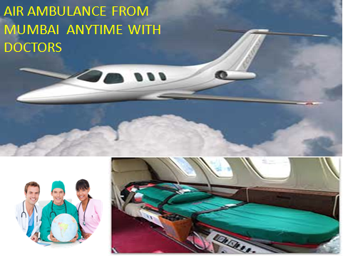 Hire Best ICU Support Air Ambulance Service in Mumbai 24 Hours
