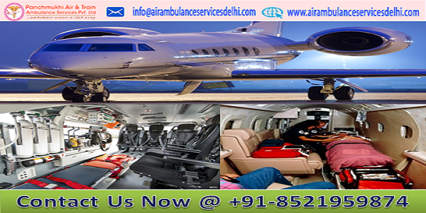 Instant and Comfortable Air Ambulance Service in Vadodara with Doctor