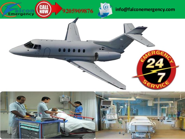 Get Low-Fare Air Ambulance Service in Siliguri by Falcon Emergency