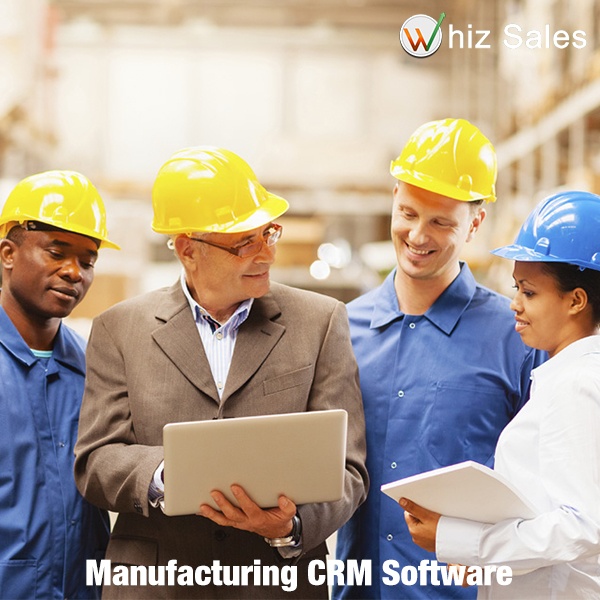 CRM software for manufacturing industry | CRM Software Provider - Whizsales