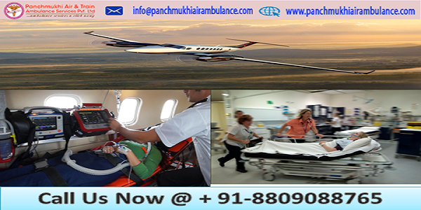 Immediate and Safe Medical Help by Panchmukhi Air Ambulance in Raigarh