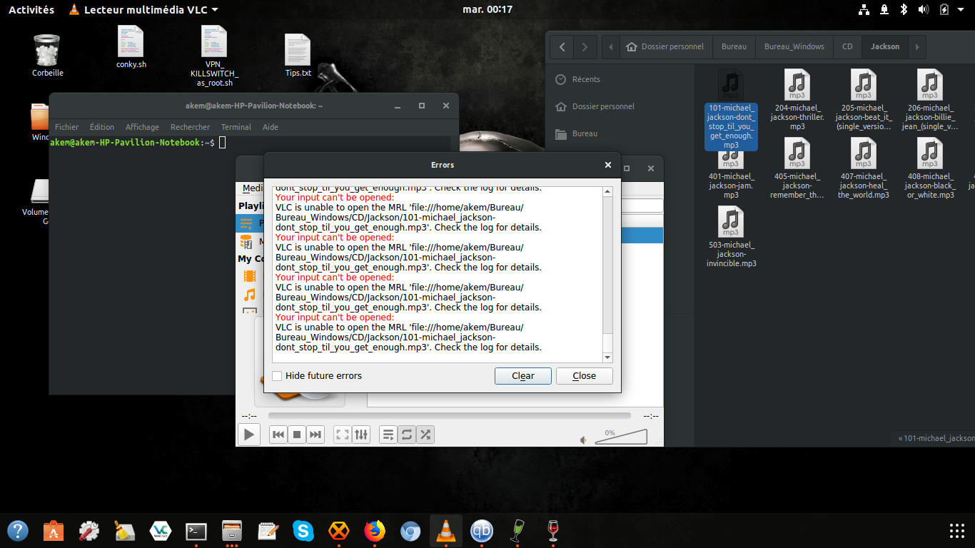 VLC pblm