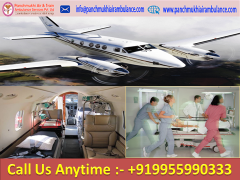 Inexpensive Air Ambulance Service in Vadodara with ICU Setups