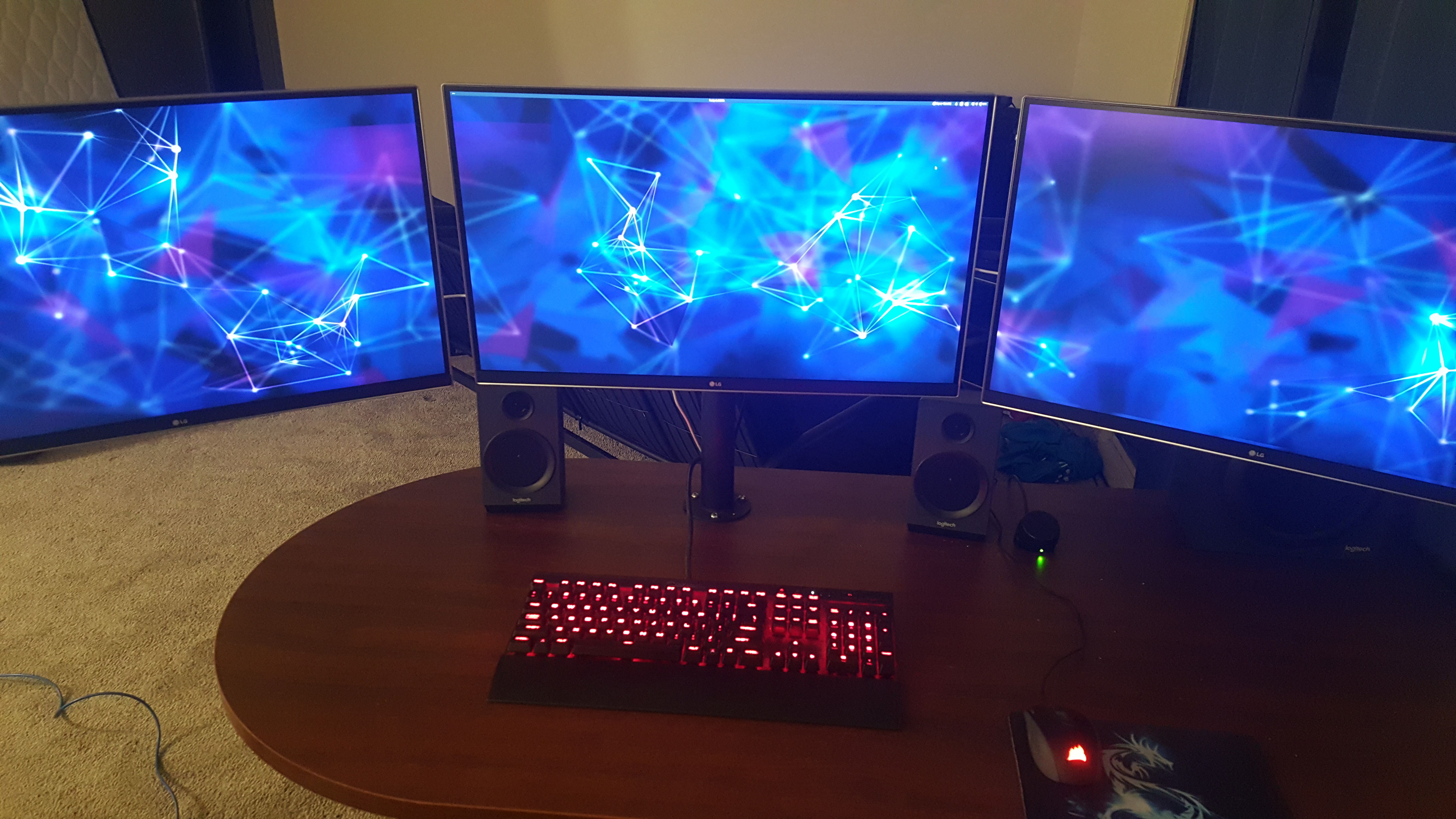 Triple 4k ArchLinux + Gnome