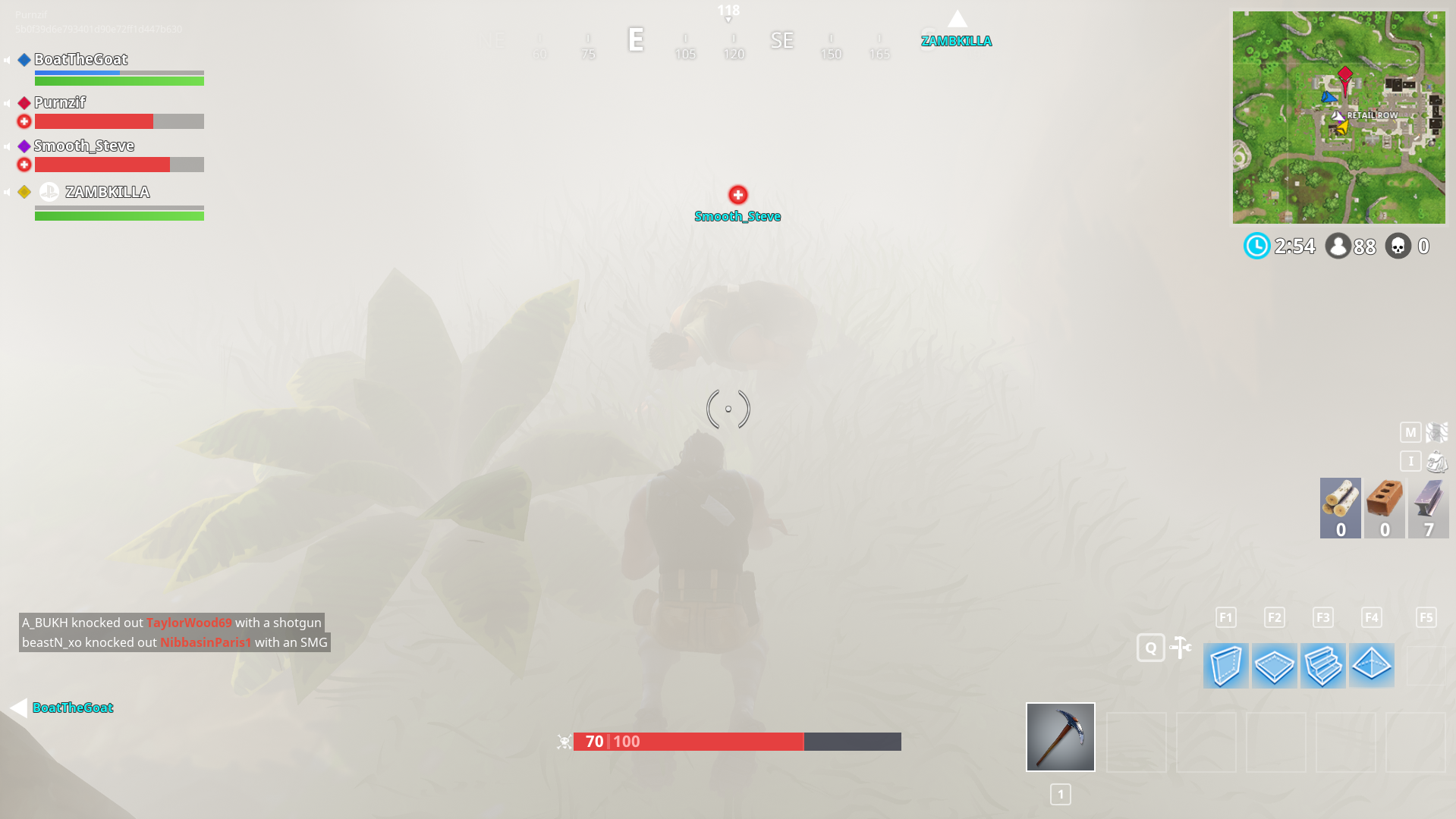 white screen