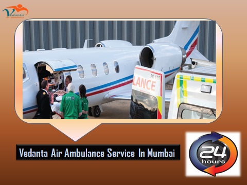 Vedanta Air Ambulance from Mumbai to Delhi at a very Affordable Cost