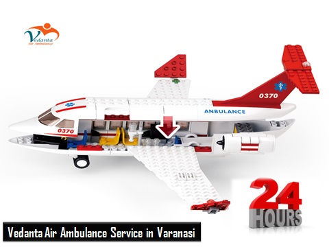 Vedanta Air Ambulance from Varanasi at an Economic Cost
