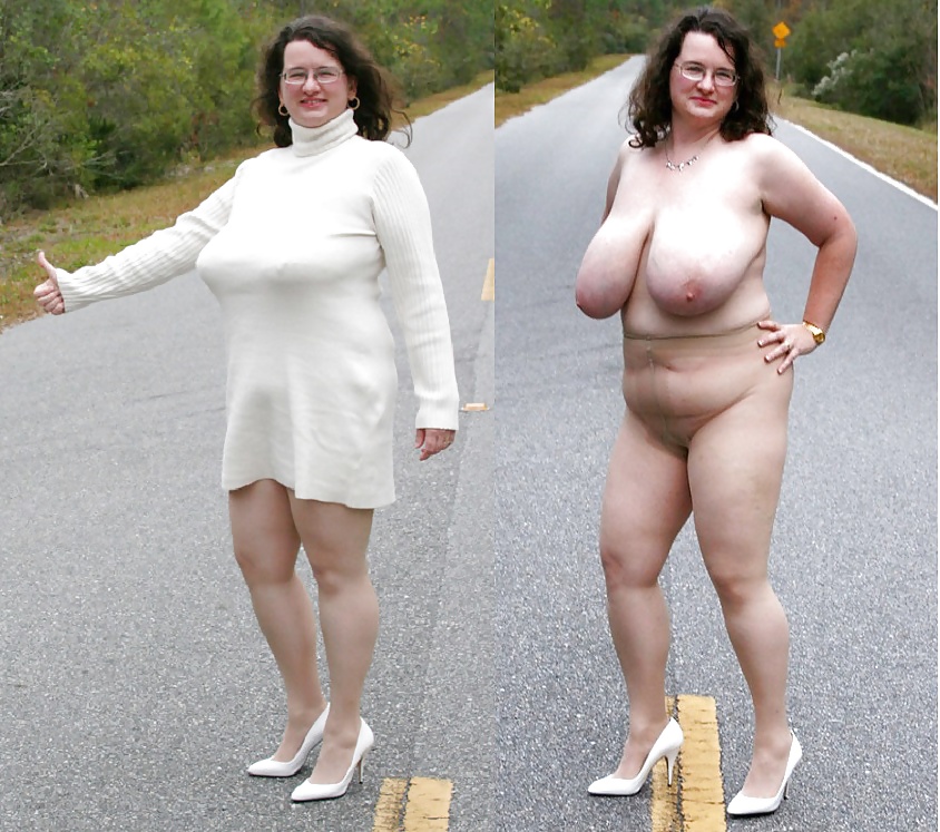 BBW Dressed and Undressed