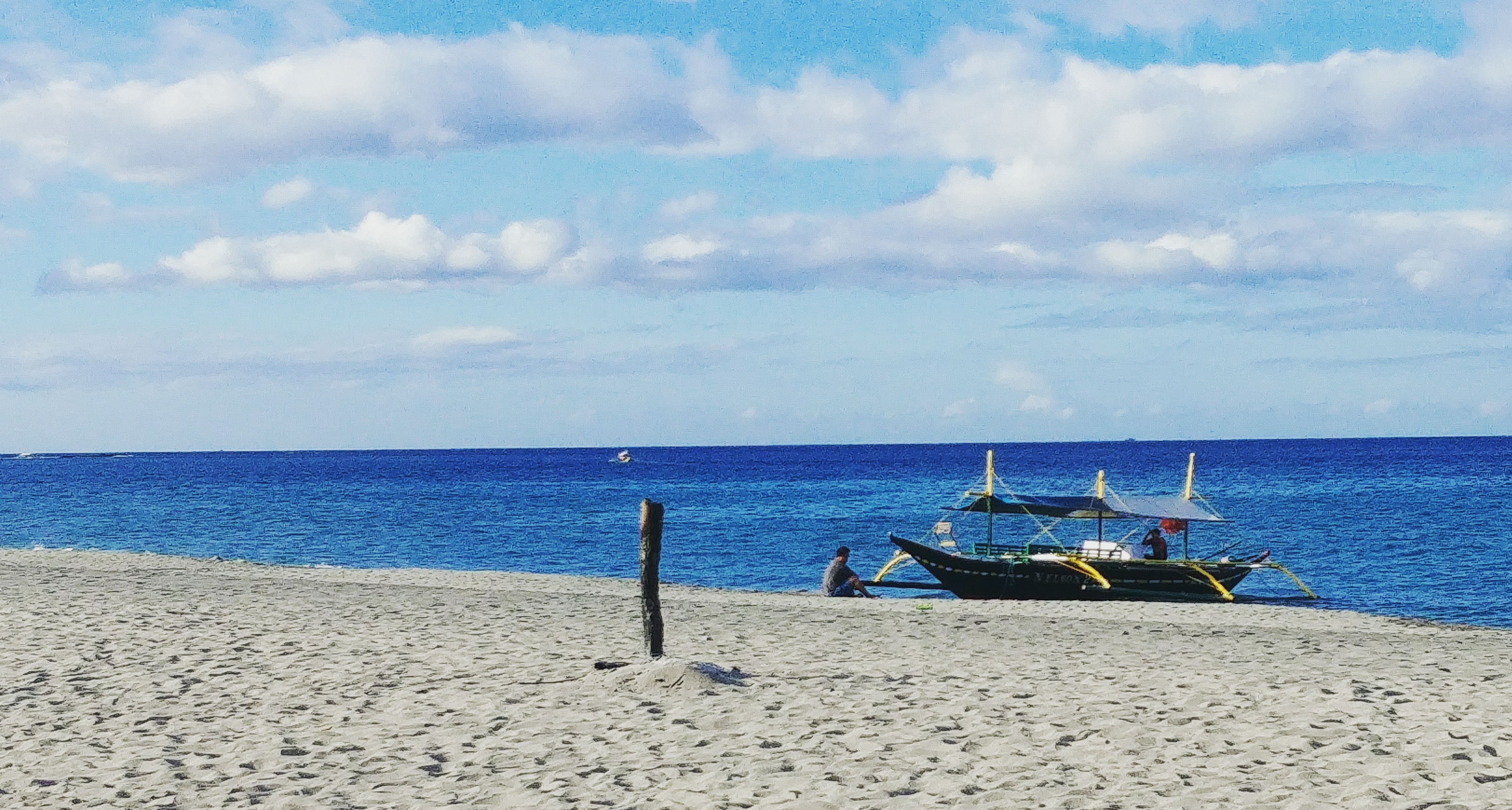 la playa