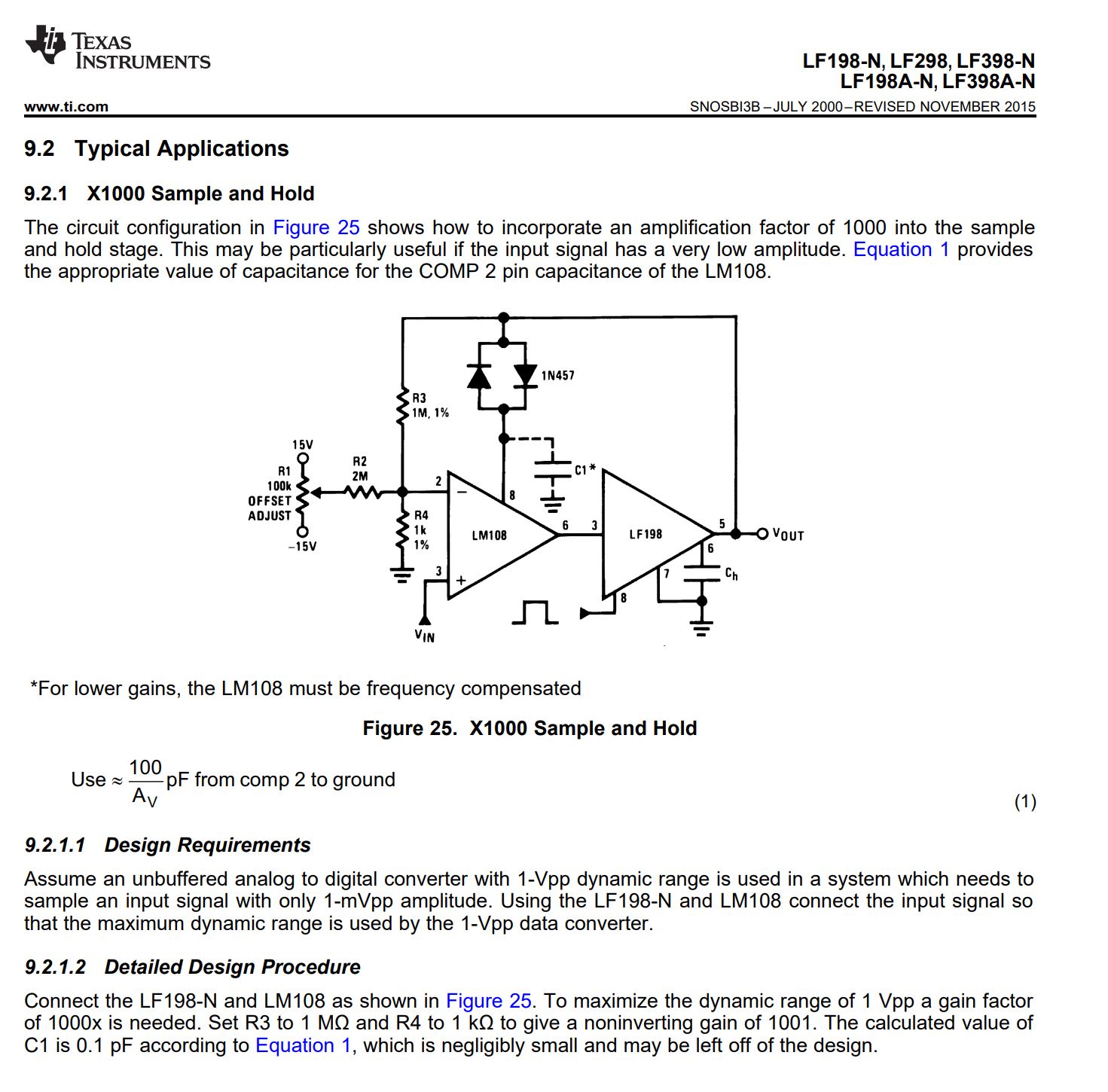 TI LF198
