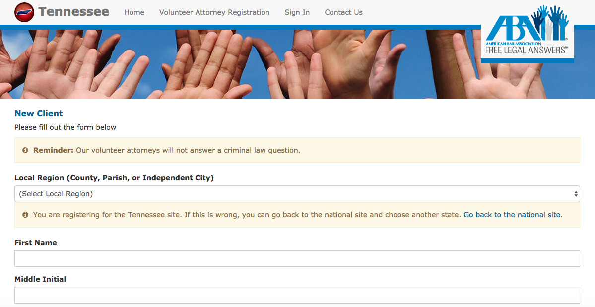 tnfreelegalanswers