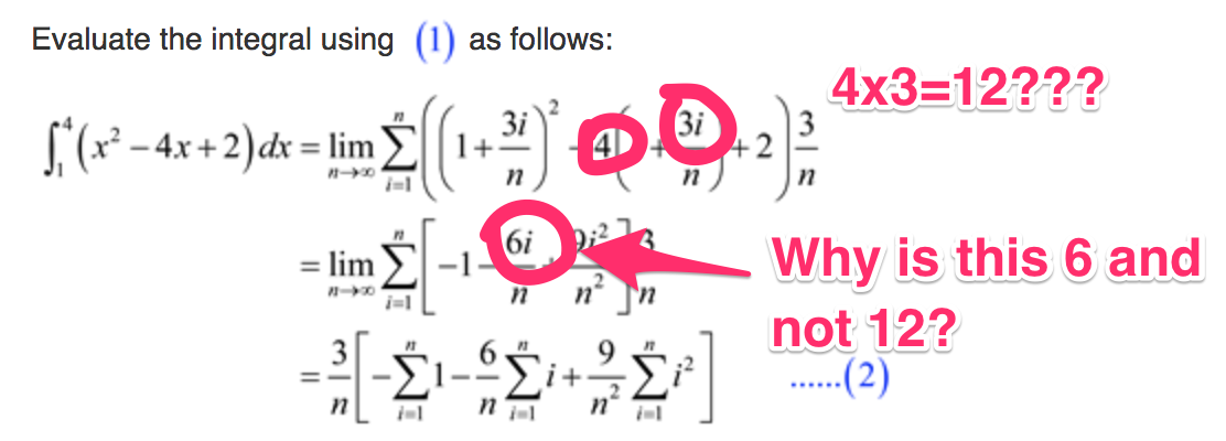 Algebra confusion