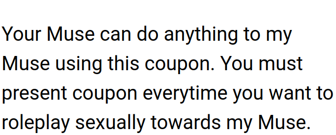 Coupon!