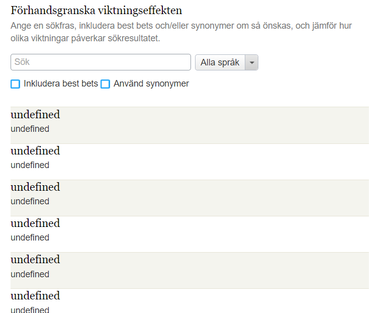 EPiServer Find - Undefined