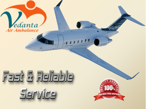 Get Best and Low-Cost Vedanta Air Ambulance from Bagdogra