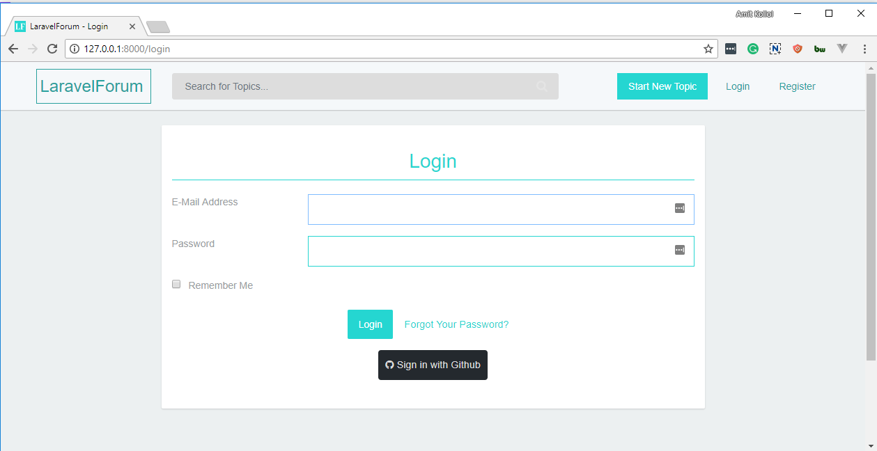 Login