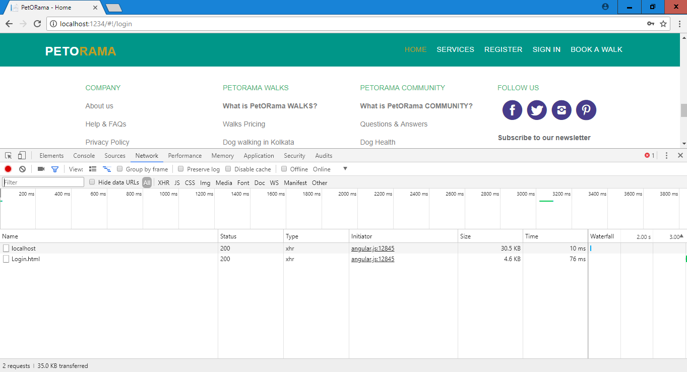 Chrome tool snapshot