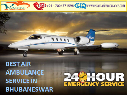 Vedanta Air Ambulance from Bhubaneswar to Delhi is at Affordable Price