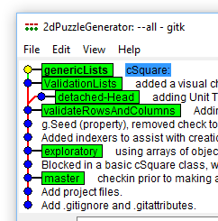git Branch History