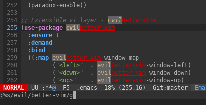 evil replace