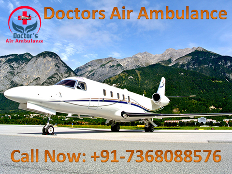Book Doctors Air Ambulance Service in Delhi with ICU Service