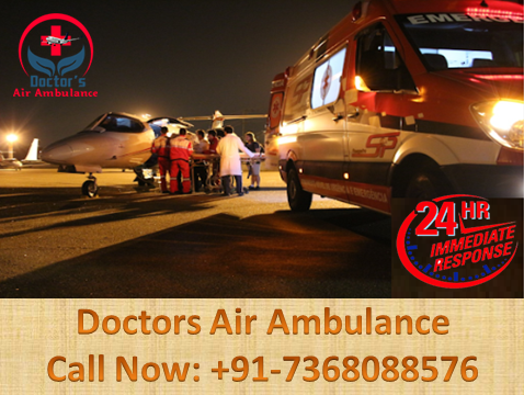 Get Benefits of Doctors Air Ambulance Service in Patna