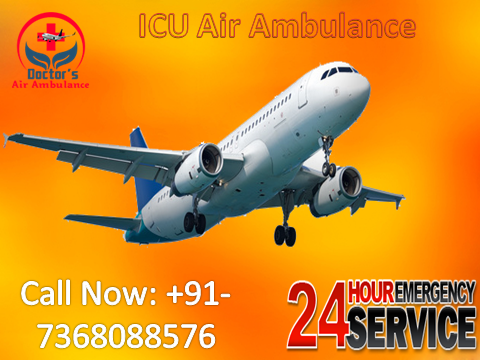 Doctors Air Ambulance Service in Kolkata with ICU Expert Doctor