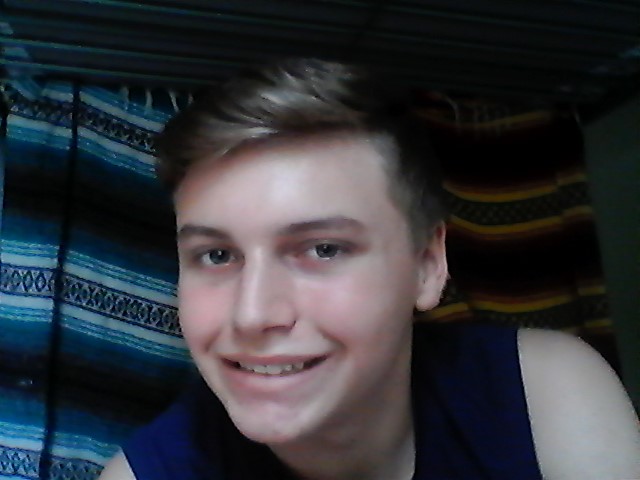 Me smilling