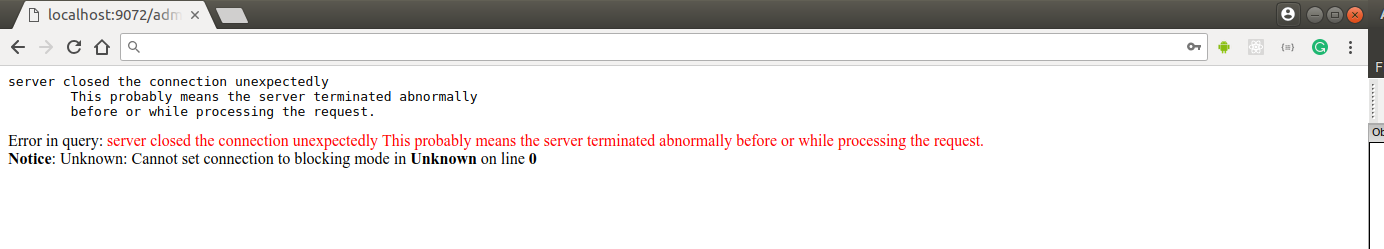 Connection on Error Not Closed