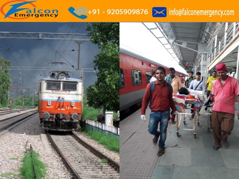 Falcon Emergency Train Ambulance in Ranchi at the Minimum Cost