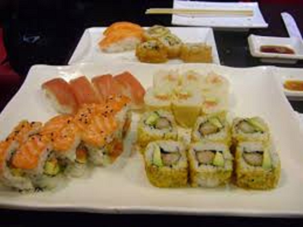 Sushi takeaway
