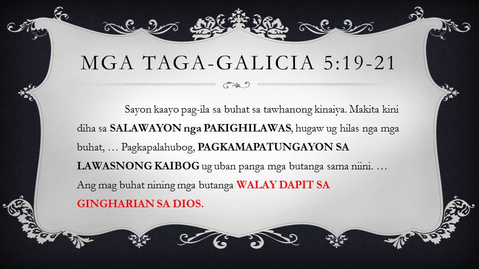 galatians 5 19-21