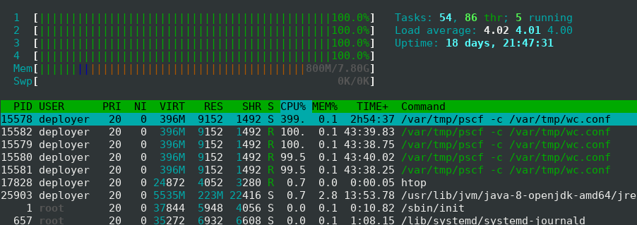 vm infected