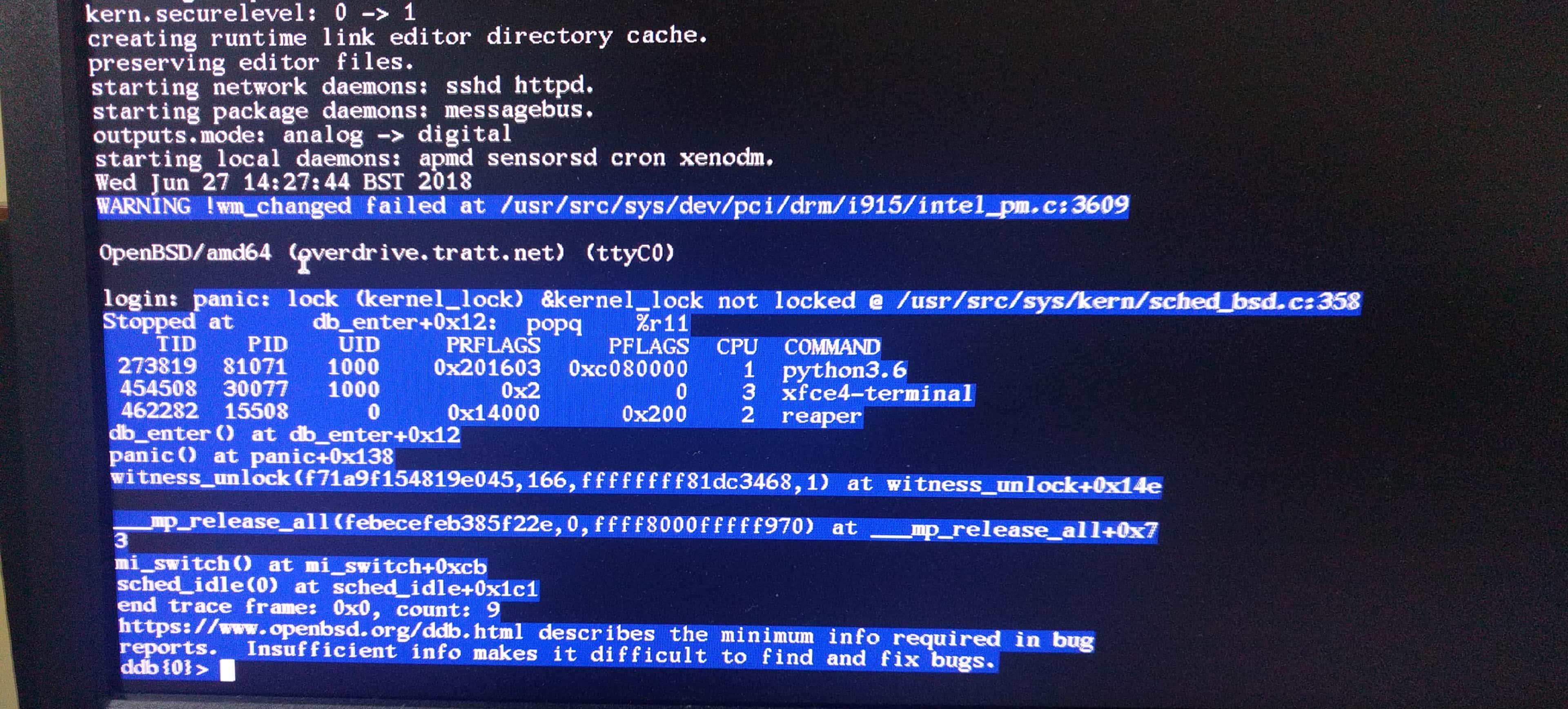 kernel panic