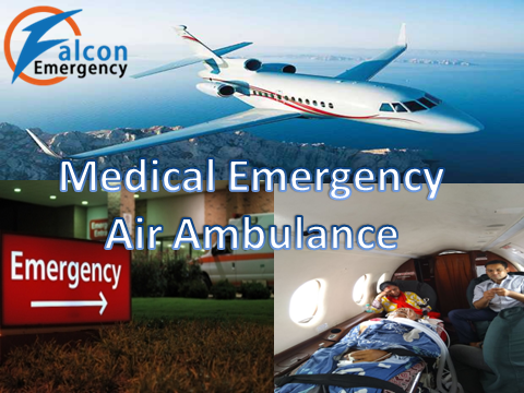 Get Falcon Emergency Air Ambulance Service in Patna with all Medical Facility