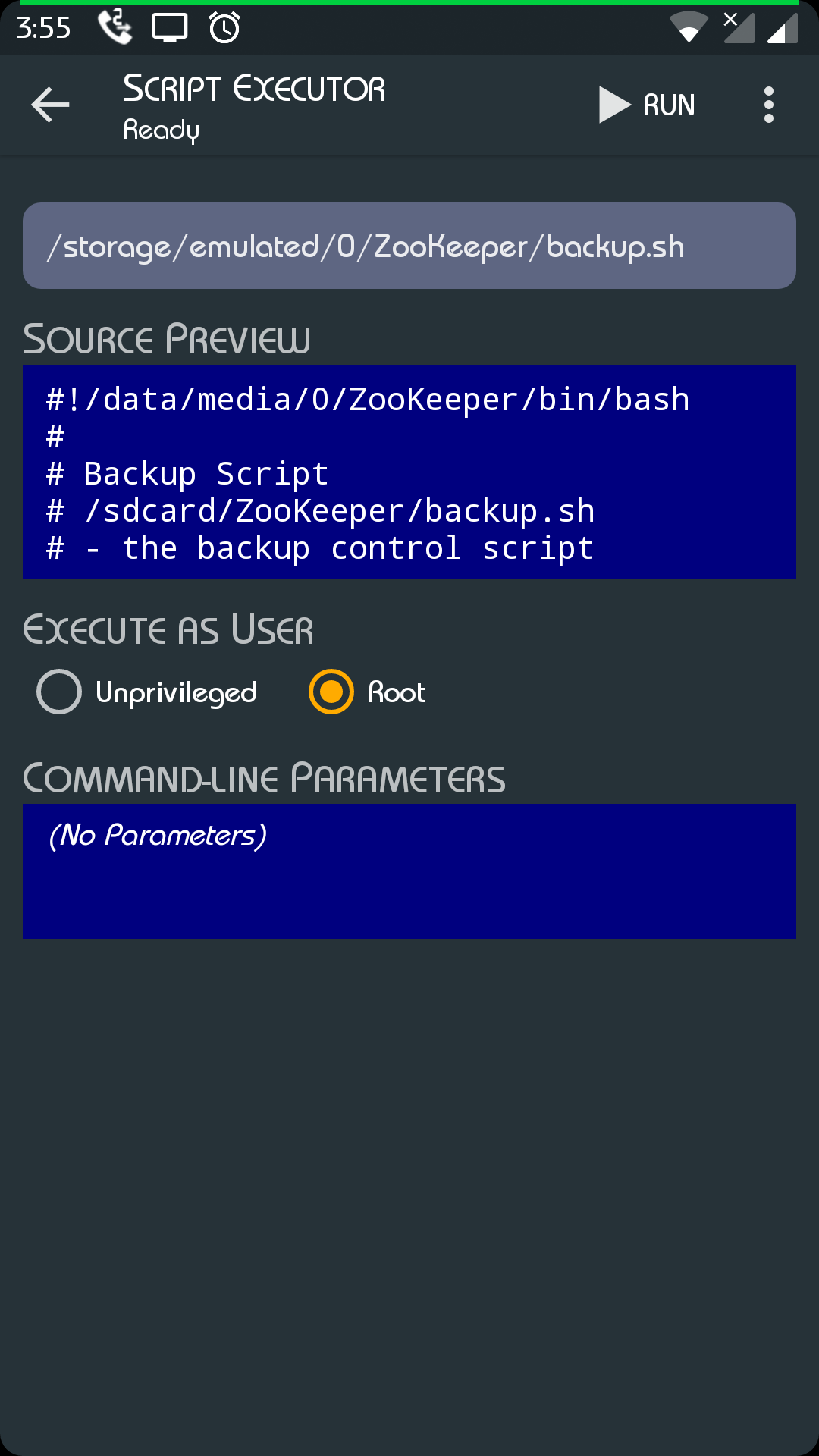 FX Root Selection