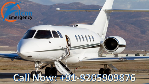 Get Affordable Air Ambulance Services in Dibrugarh by Falcon Emergency