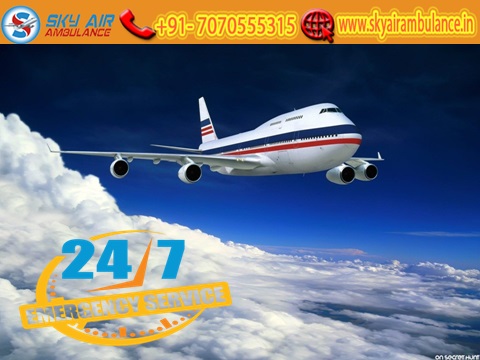 Get Air Ambulance from Kolkata at an Economical Price by Sky Air Ambulance