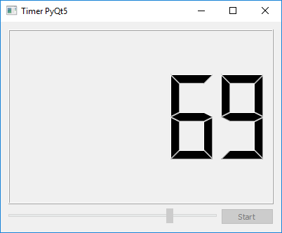 PyQt5 Timer