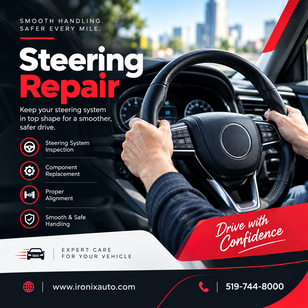 Steering Repair in Kitchener ON