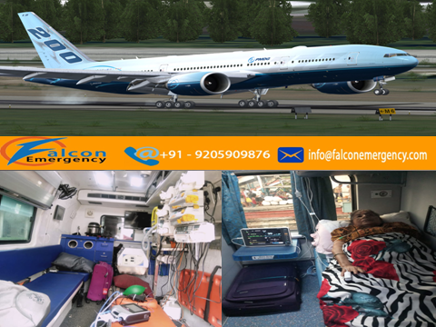 Get Medical Emergency Air Ambulance Services in Indore at Low-Cost